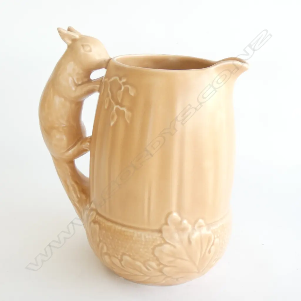 A Sylvac jug with squirrel handle Image 1++